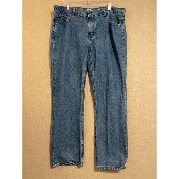 Urban Pipeline Jeans Men's 38/32 Blue Denim Relaxed Straight - Picture 1 of 12